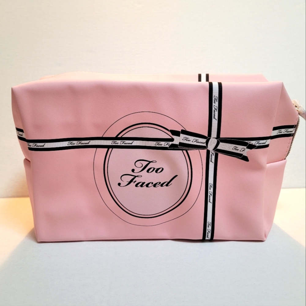 TWO FACED COSMETIC BAG